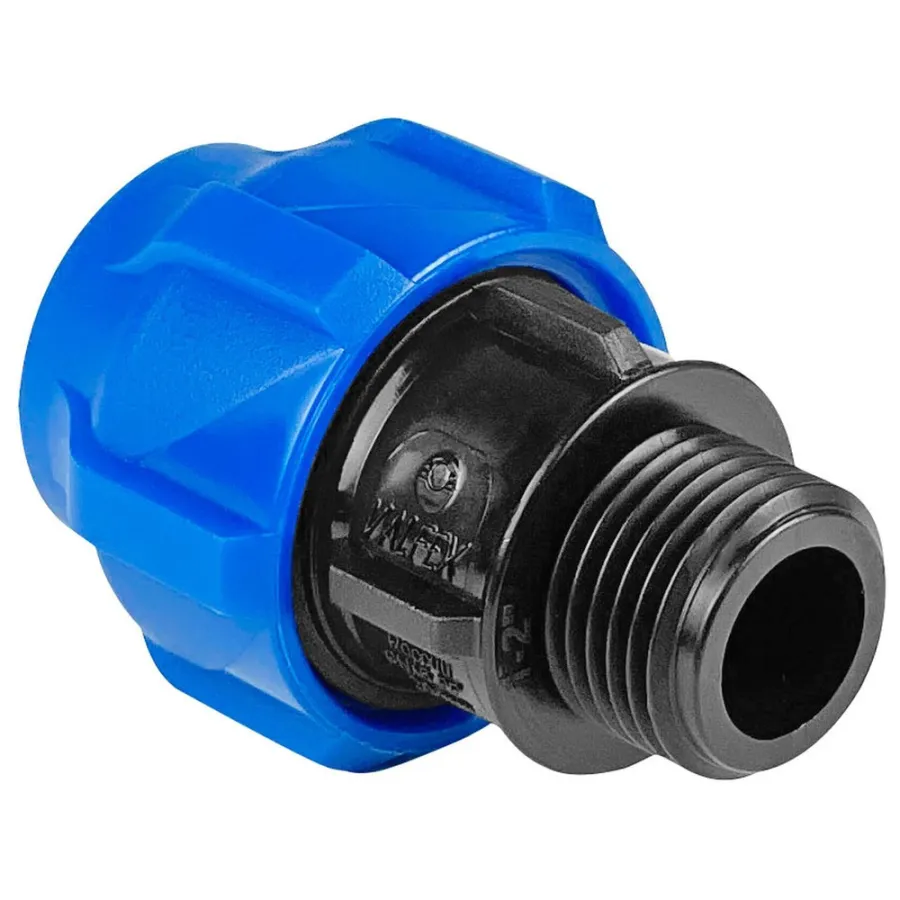 Муфта ПНД компрессионная НР 25*3/4" наружная резьба (VALFEX)
