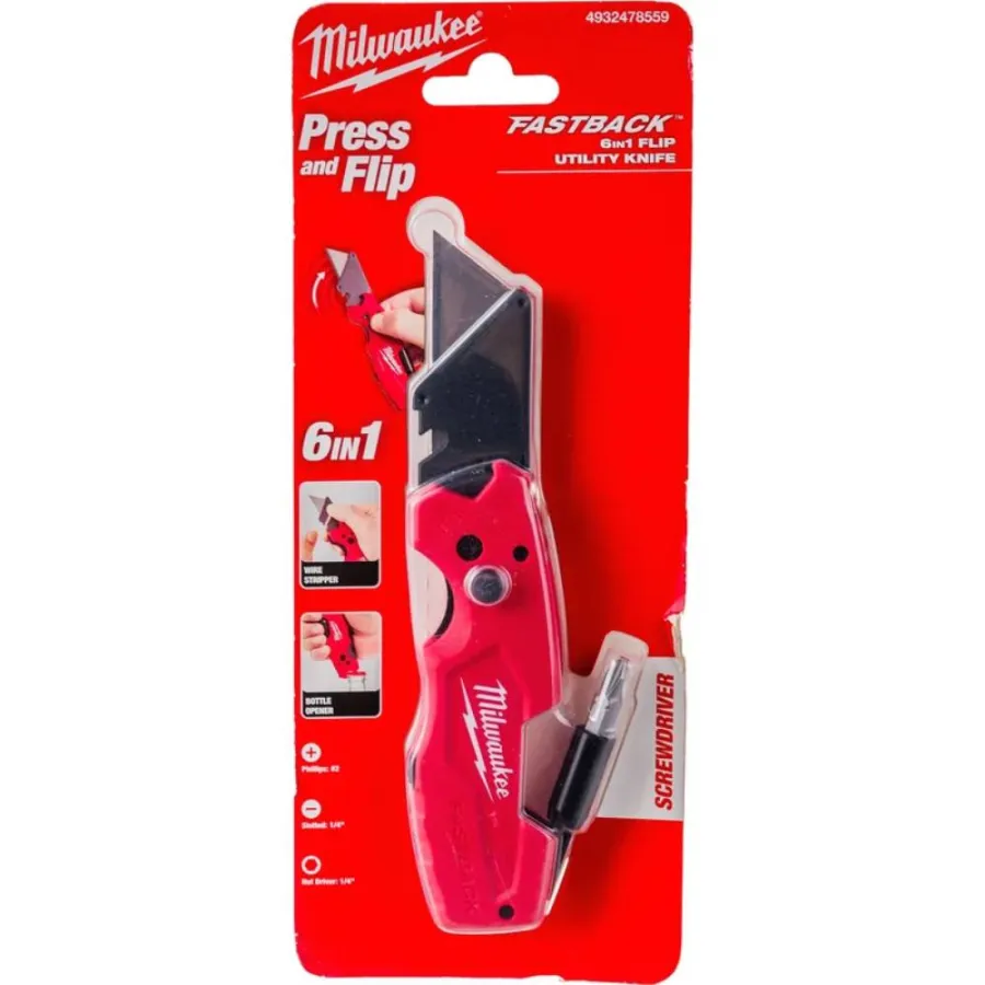 Нож Milwaukee компактный карманный 4932478559.