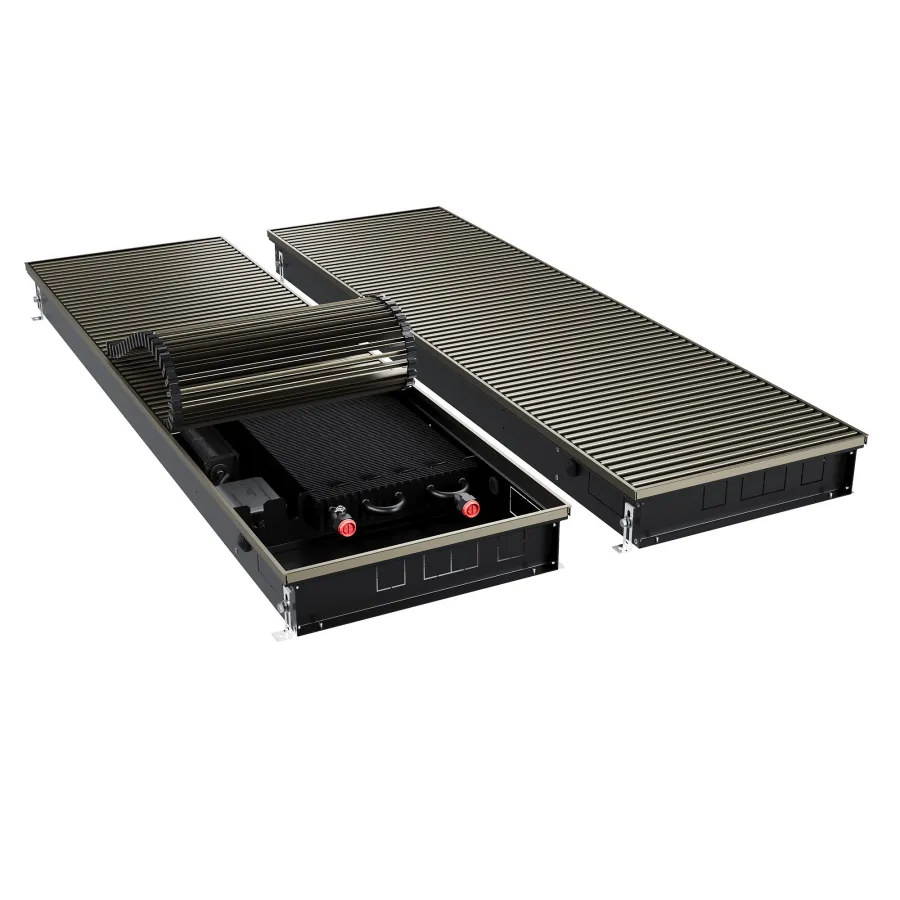 Конвектор внутрипольный Royal Thermo ATRIUM TURBO-90/400/2500-DG-U-DB