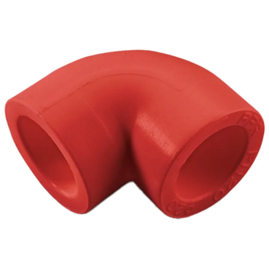 Угольник ПП AntiFire 90гр D75 Red 051281