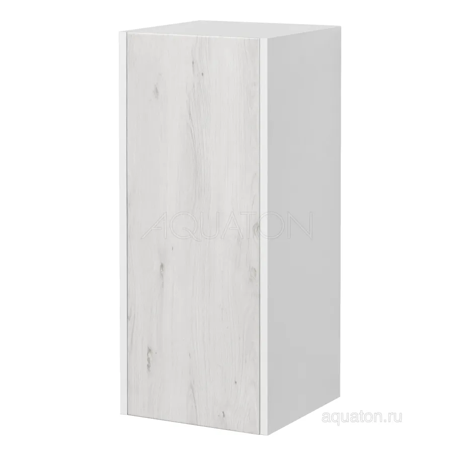 Шкафчик AQUATON Сакура подвесной, левосторонний, светлое дерево (1A220803SKW8L)