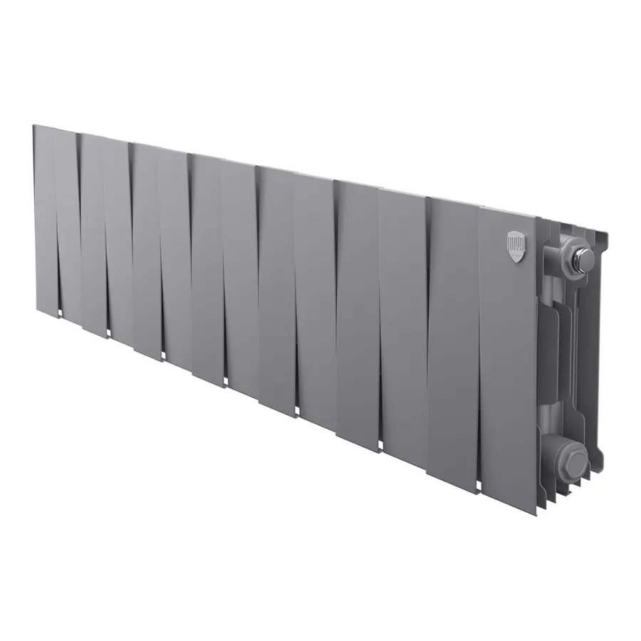 Радиатор биметаллический Royal Thermo PianoForte 200 Серебристый - 14 секц.