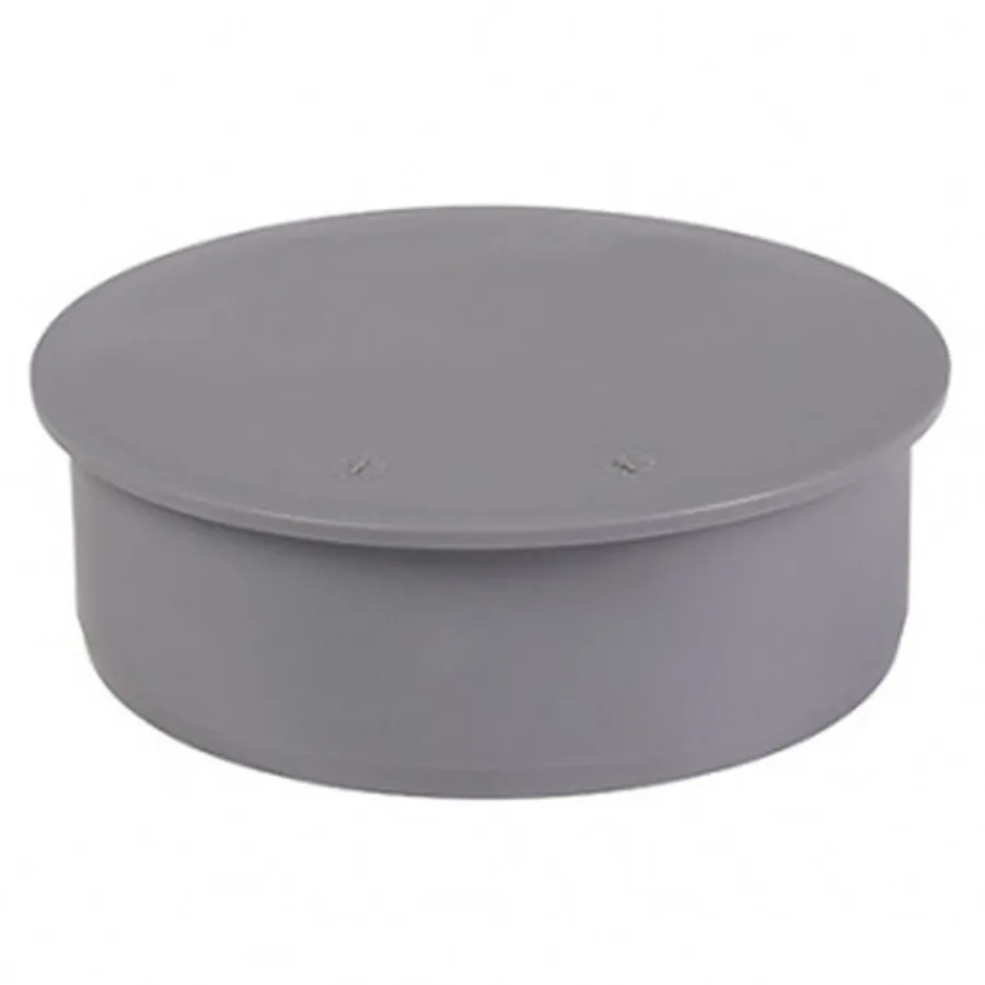 Заглушка Ostendorf 9 0 мм HTM Внутр.кан. PPS серый