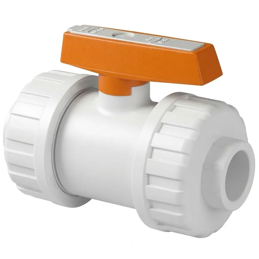 Кран шаровый TUM PLASTIK PPRC TR-TP 32 для агрессивных сред VPPB-032