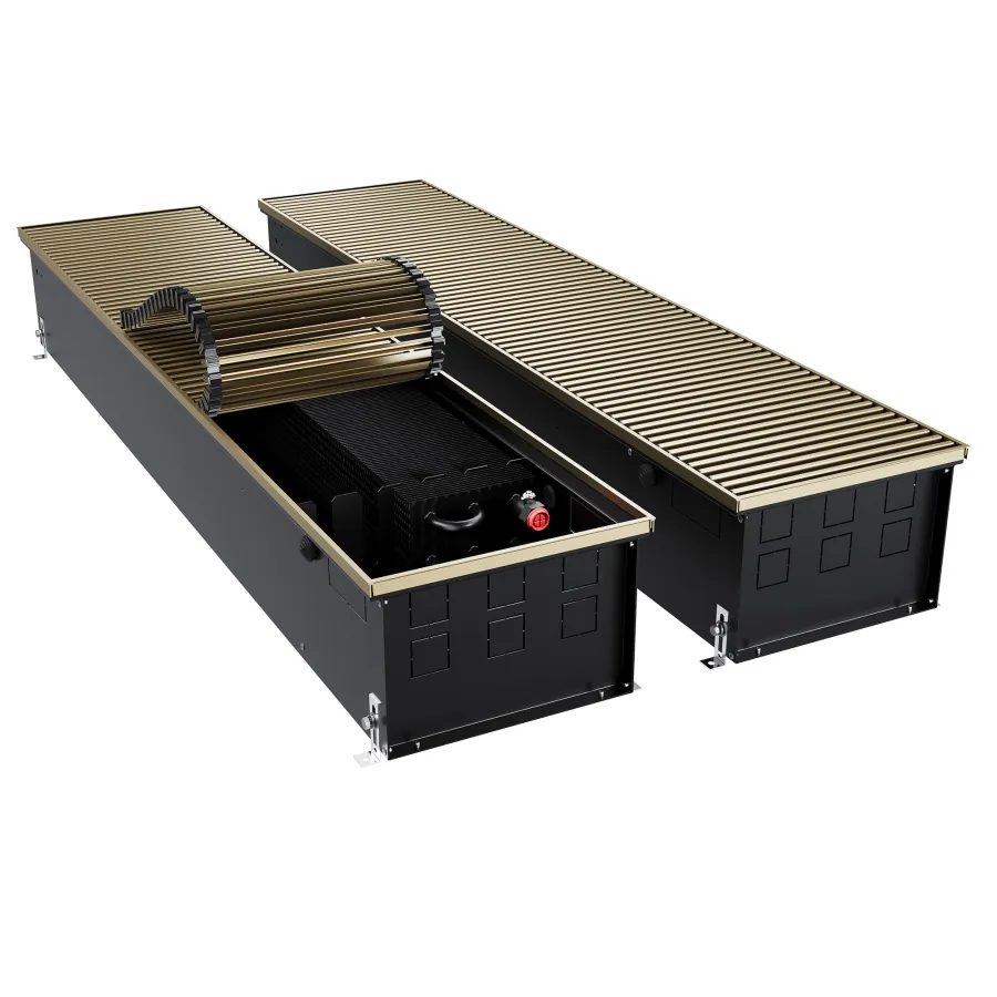 Конвектор внутрипольный Royal Thermo ATRIUM TURBO-190/300/800-DG-U-AU