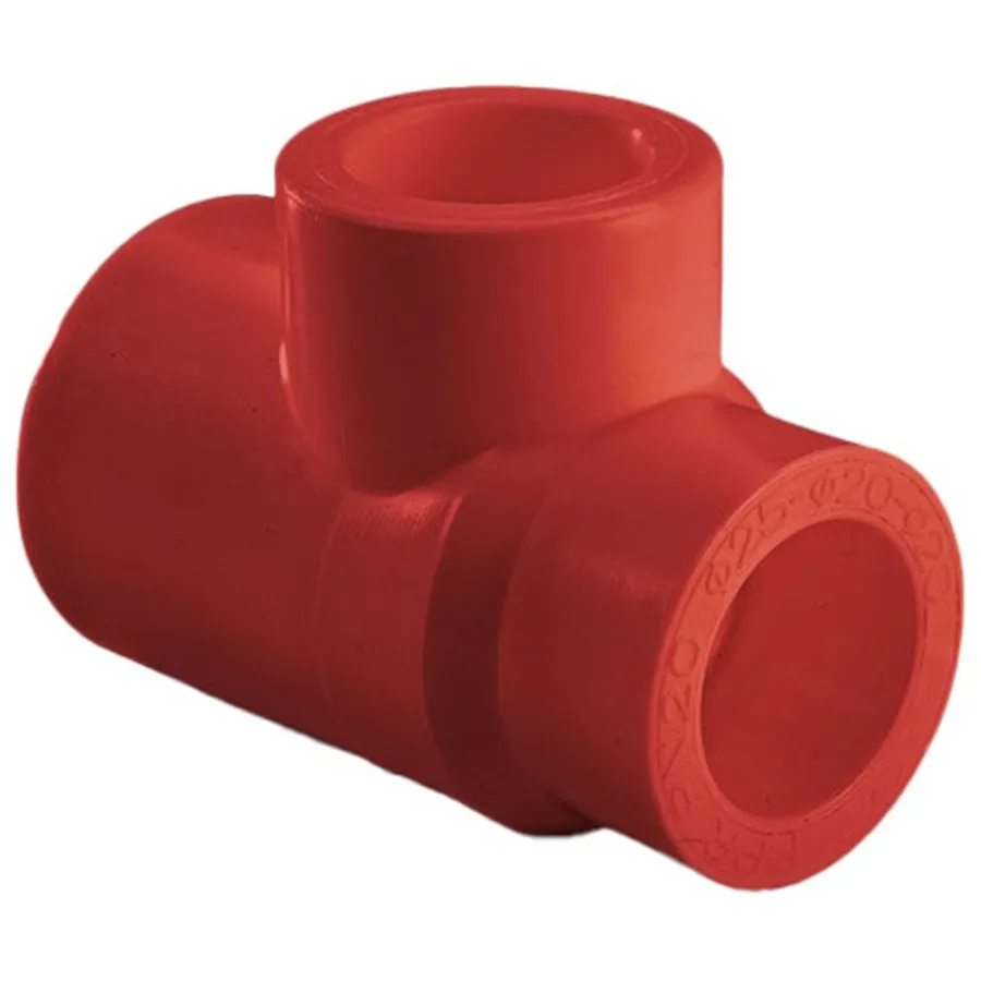 Тройник ПП AntiFire переходный D110х63х110 Red 051103