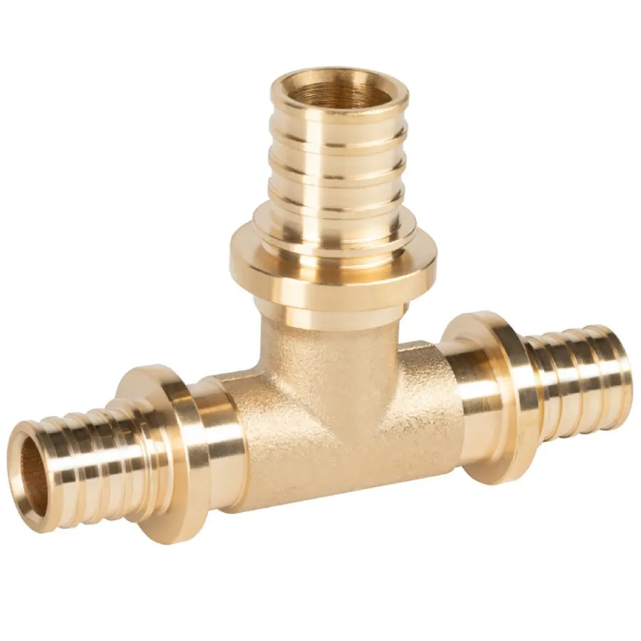 Тройник Royal Thermo ritable аксиальный переходной, латунь, 25-20-20