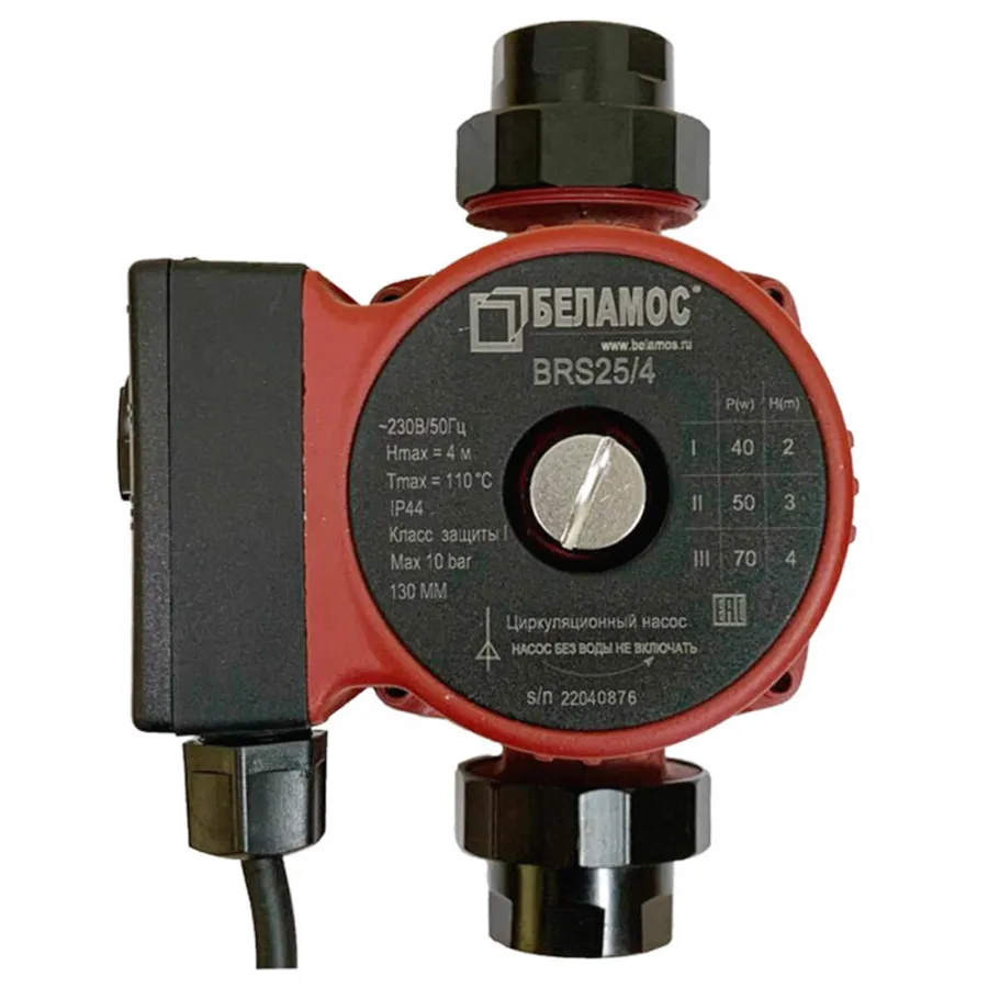 Насос BELAMOS циркуляционный BRS25/4G (180мм)