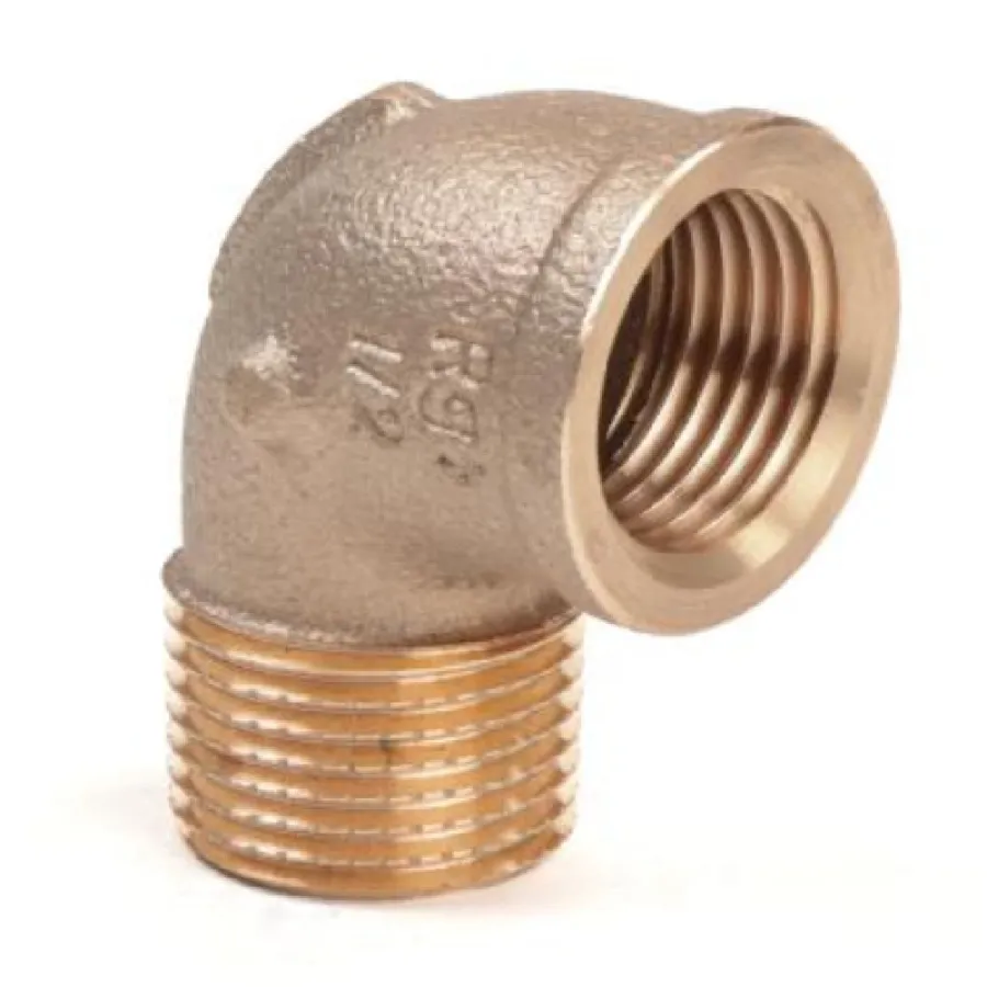 Угольник бронзовый РЕХАУ 90гр. AURLINE, R1/2" x Rp1/2", RX+