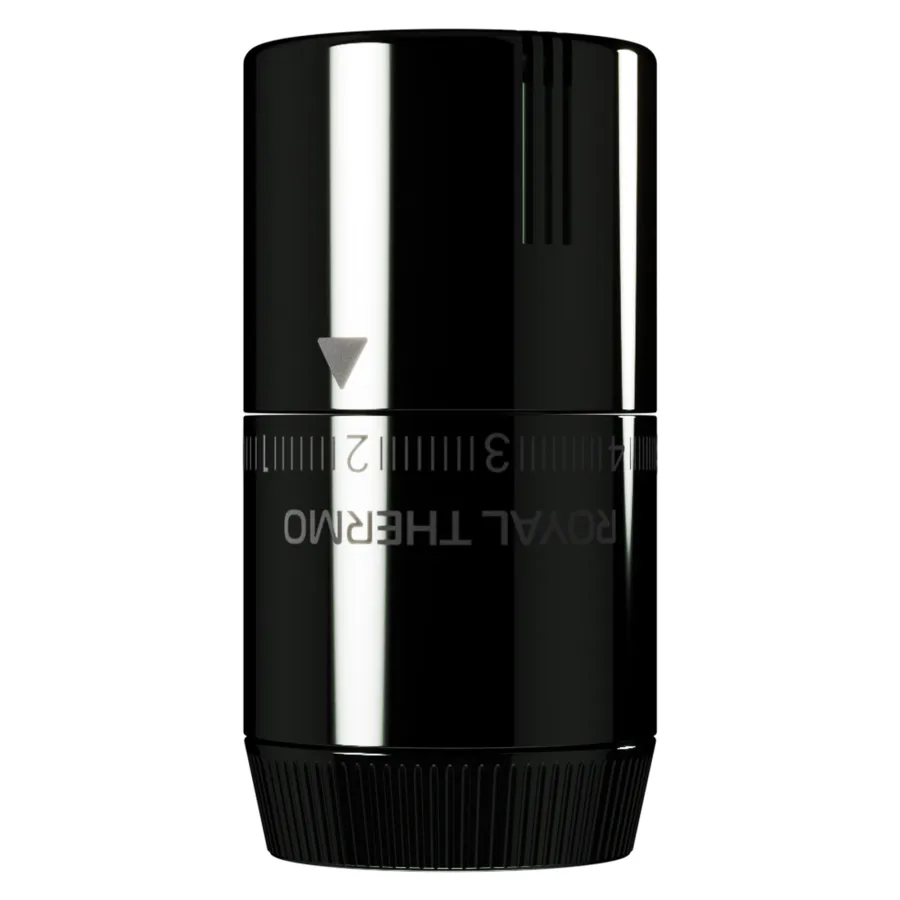 Термоголовка жидкостная Royal Thermo Design М30х1,5 (хром черный)