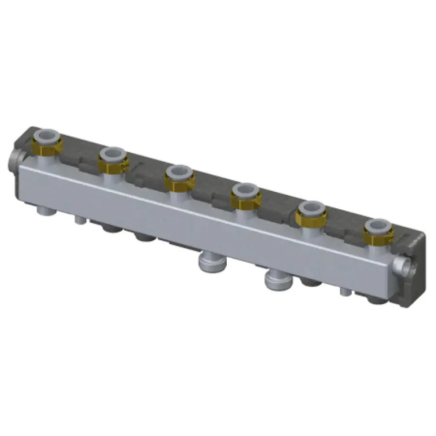 Гребёнка ELSEN DN25 1 1/2" 4х1 1/2" 35 м3/ч