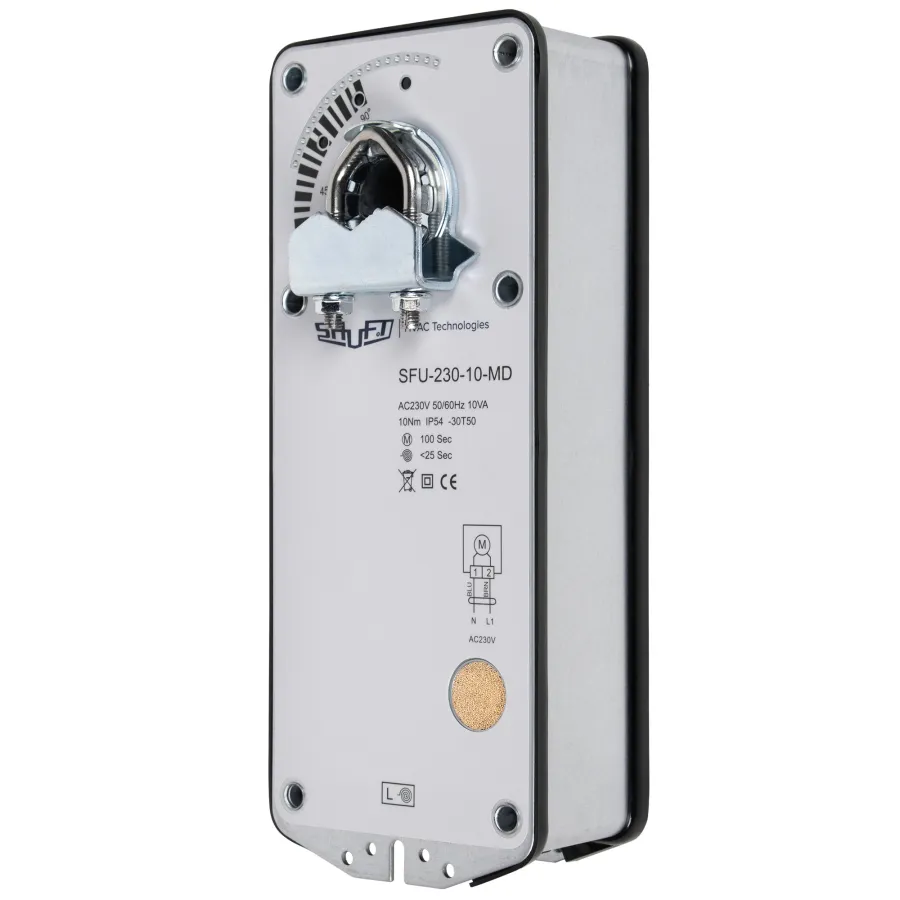 Электропривод с возвратной пружиной SHUFT SFU-230-10-MD
