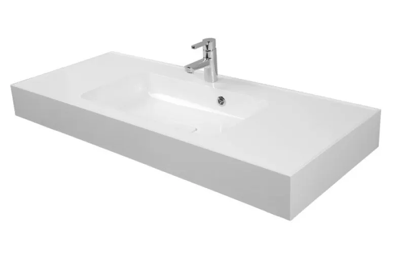 Раковина - столешница AQUATON Ричмонд 1200, белая (1A70583KRD010)