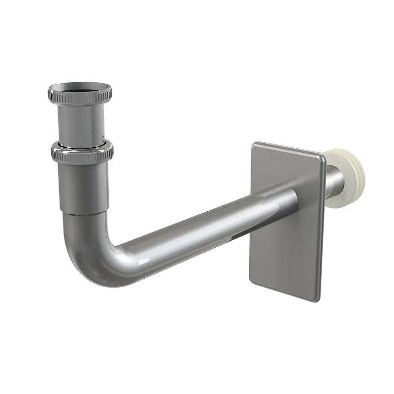 Патрубок сифона Alcadrain с крышкой и накидной гайкой 5/4" (A438)