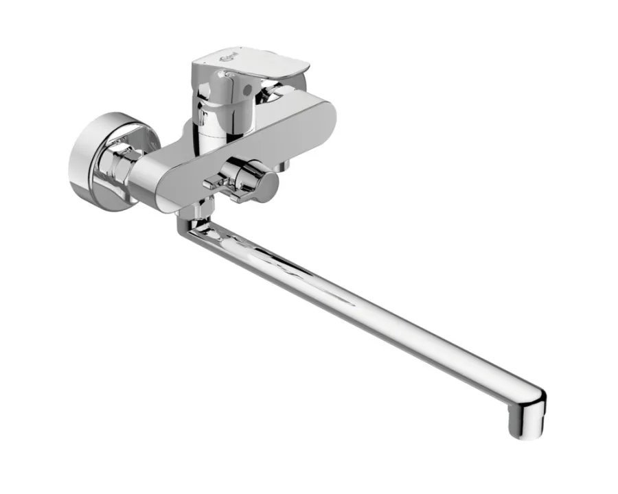 Смеситель для ванны Ideal Standard Ceraflex, универсальный, однорычажный, хром (B1741AA)
