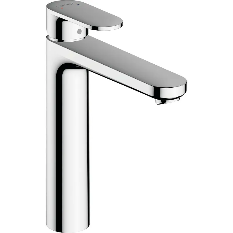 Смеситель для раковины Hansgrohe Vernis Blend, однорычажный, 190 со сливным гарнитуром, хром (71552000)