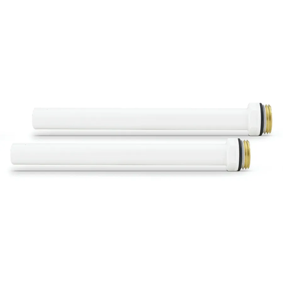 Комплект удлинителей VARMEGA 15х1,0 с НР, 1/2", 150 мм, белый