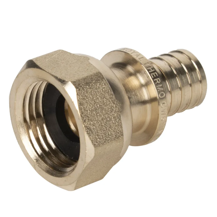 Муфта аксиальная Royal Thermo с накидной гайкой 16×1/2 (4)