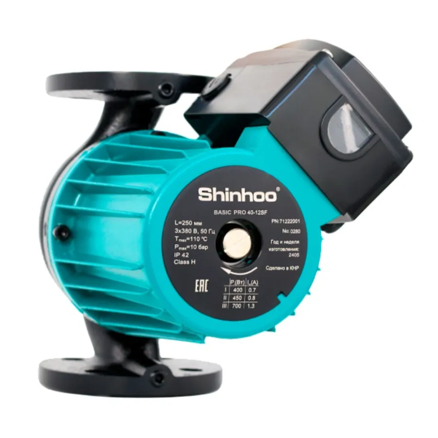 Насос циркуляционный Shinhoo BASIC PRO 40-6SF 1x230V