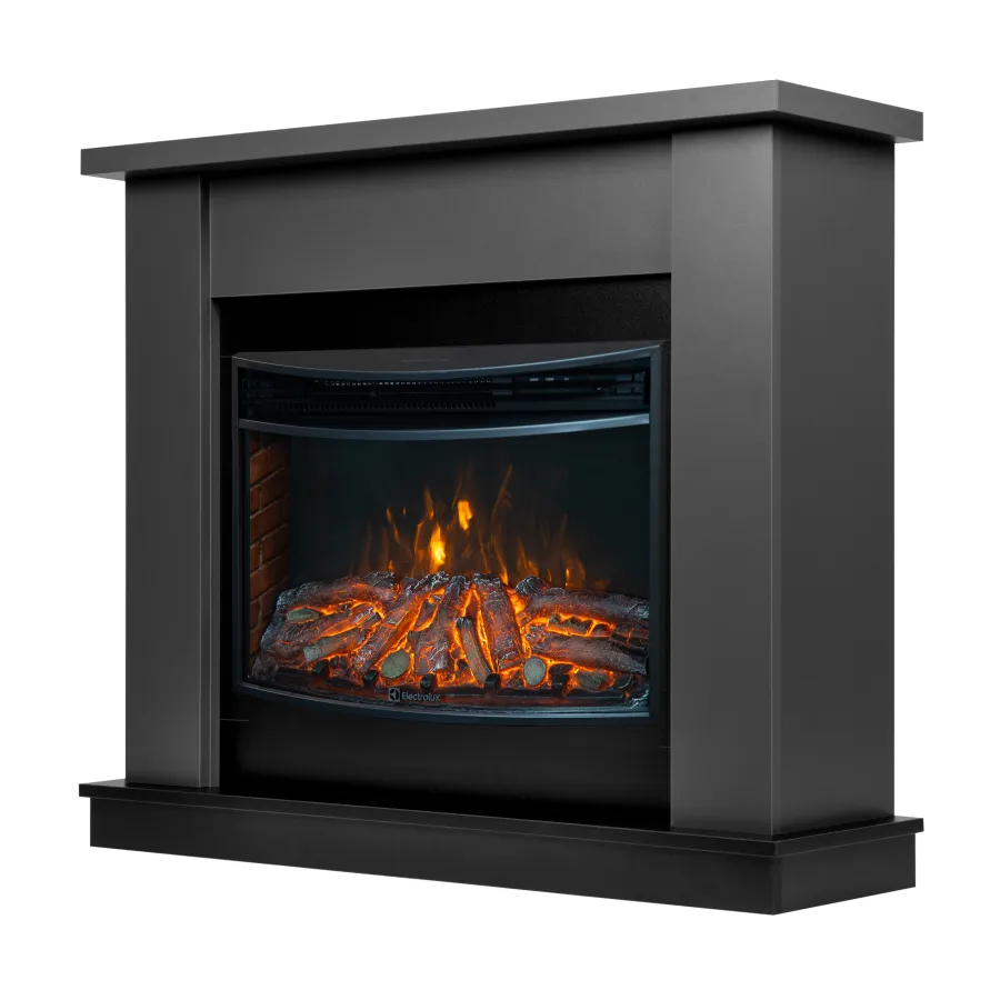Каминокомплект Firelight: Очаг EFP/P-2720RLS N, портал Canto 25 графит