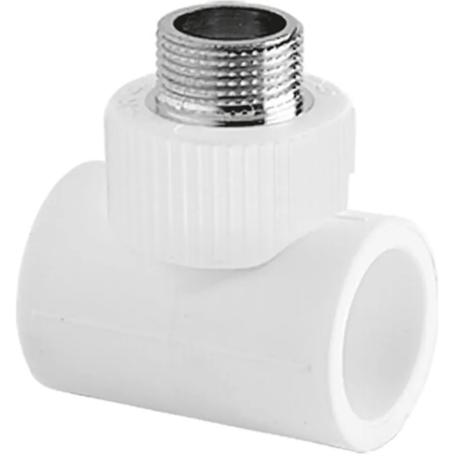Тройник TEBO бел. PP-R комб. 32х1/2" НР (10/60), арт. 030043406