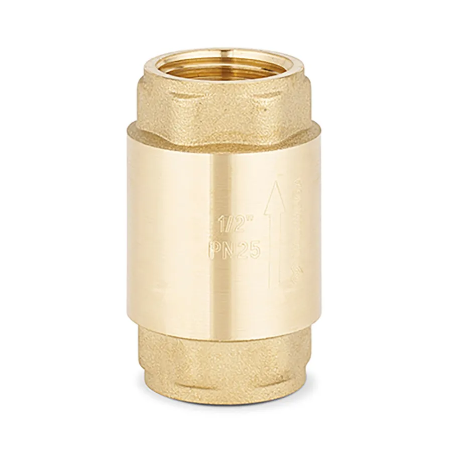 Клапан обратный VARMEGA с латунным диском 1/2"