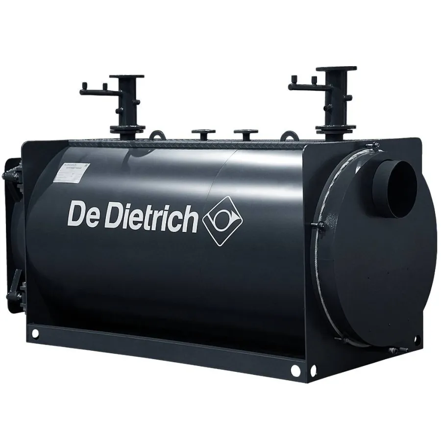 Котел стальной DE DIETRICH CA R 450 напольный, 1 конт., откр.кам.сгор. газ./диз, наддув, без п/у