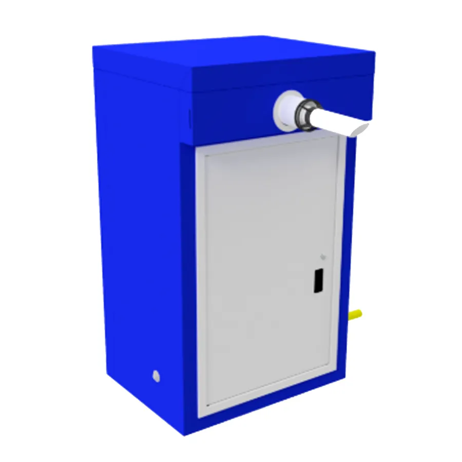 Термоблок газовый уличный ТГУ-НОРД-С (син., с котлом Arderia D28, 2конт.)