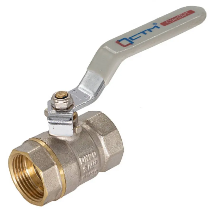 Кран шаровой CTM СТАНДАРТ для воды 1-1/2" г/г рычаг