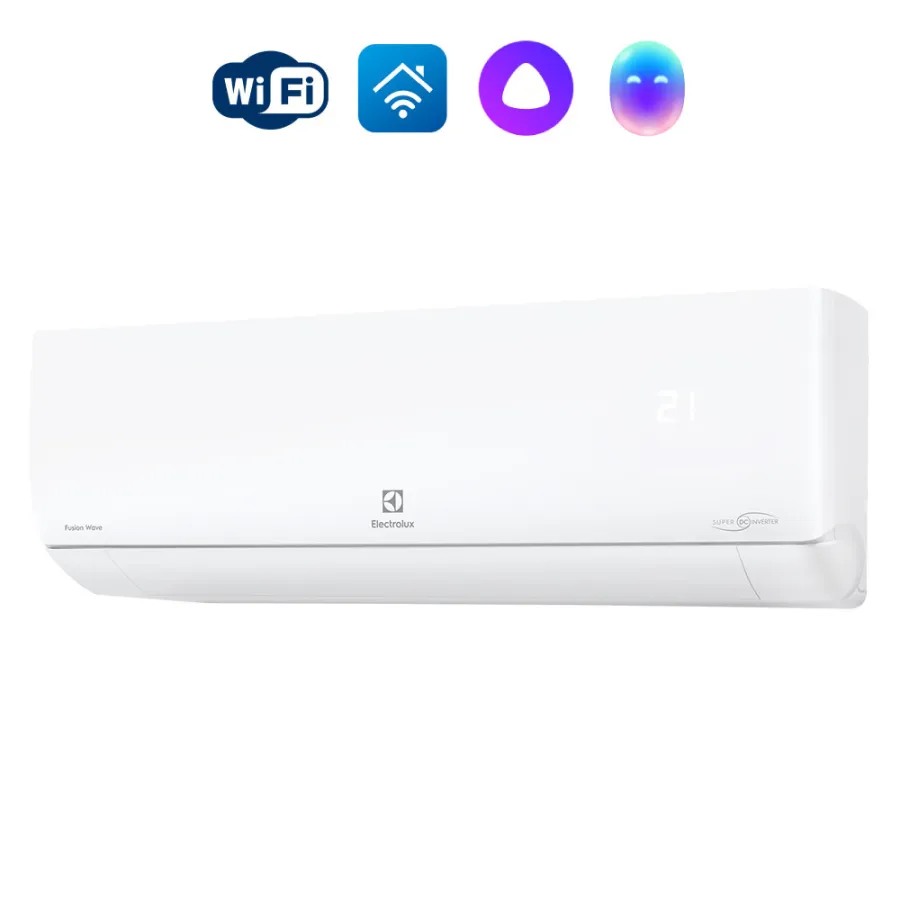 Сплит-система инверторного типа Electrolux Fusion Wave Super DC EACS/I-07HFW/N8_V2 комплект