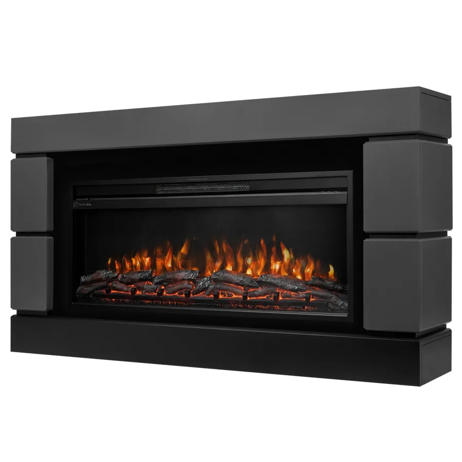 Каминокомплект: Очаг Electrolux EFP/P-4220LS, портал Moderno 42, графит