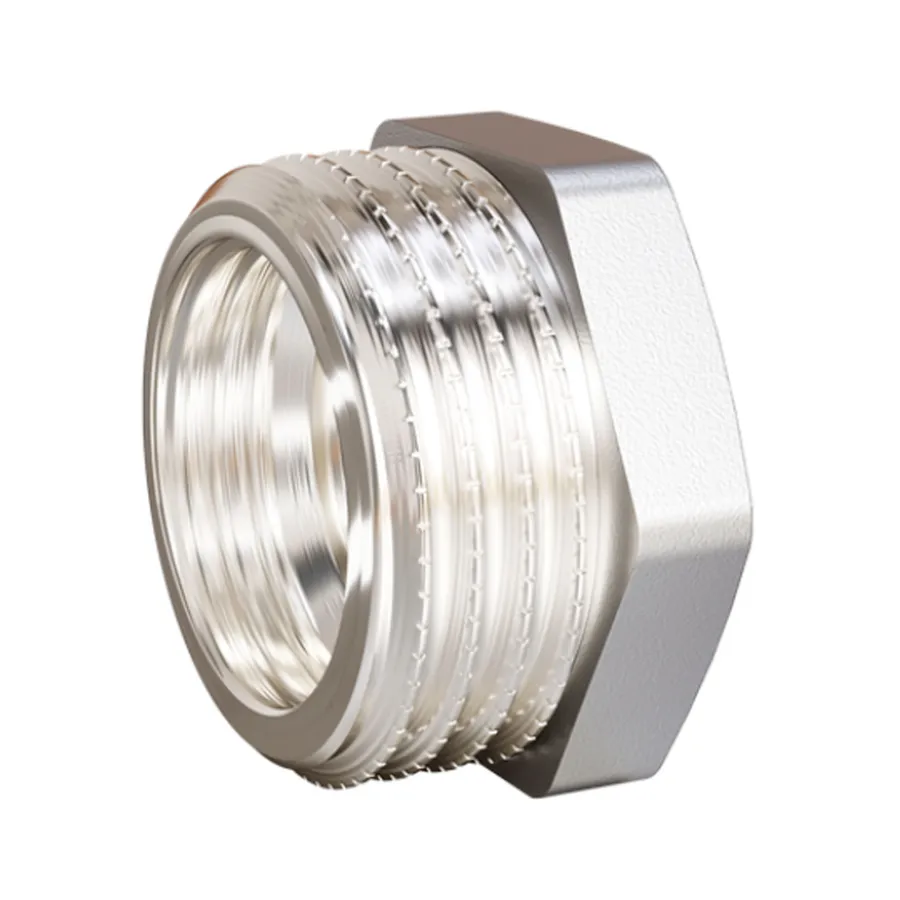 Футорка латунная LD LD Pride DN50х40 (2"НР х 1 1/2" ВР) лат ник с бирк