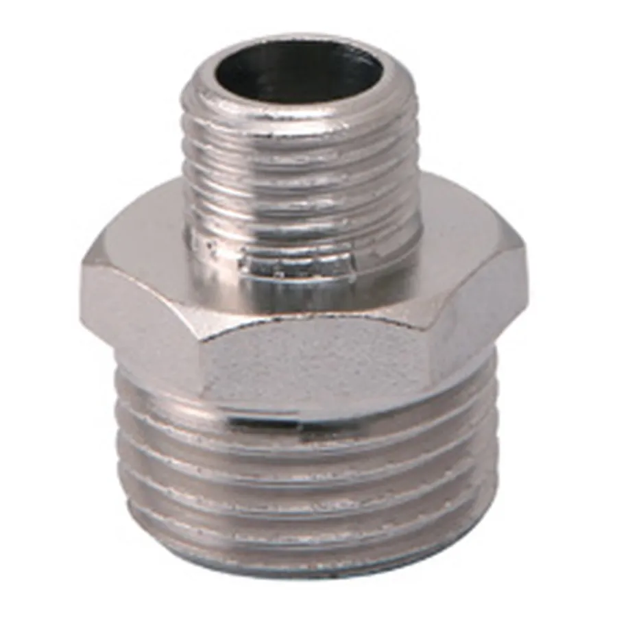 Ниппель переходной VIEIR НН 1/2"х3/4" никел. SHN34