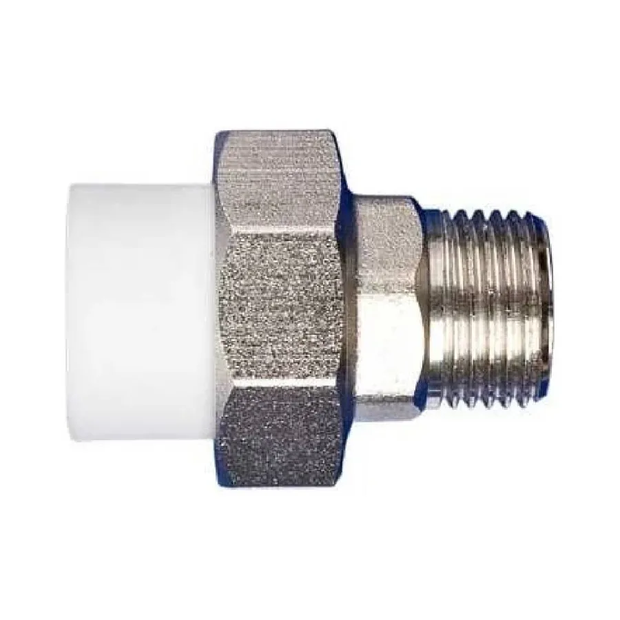 Муфта MeerPlast PPRC НР 32х1 1/4 белый (1/5/30)
