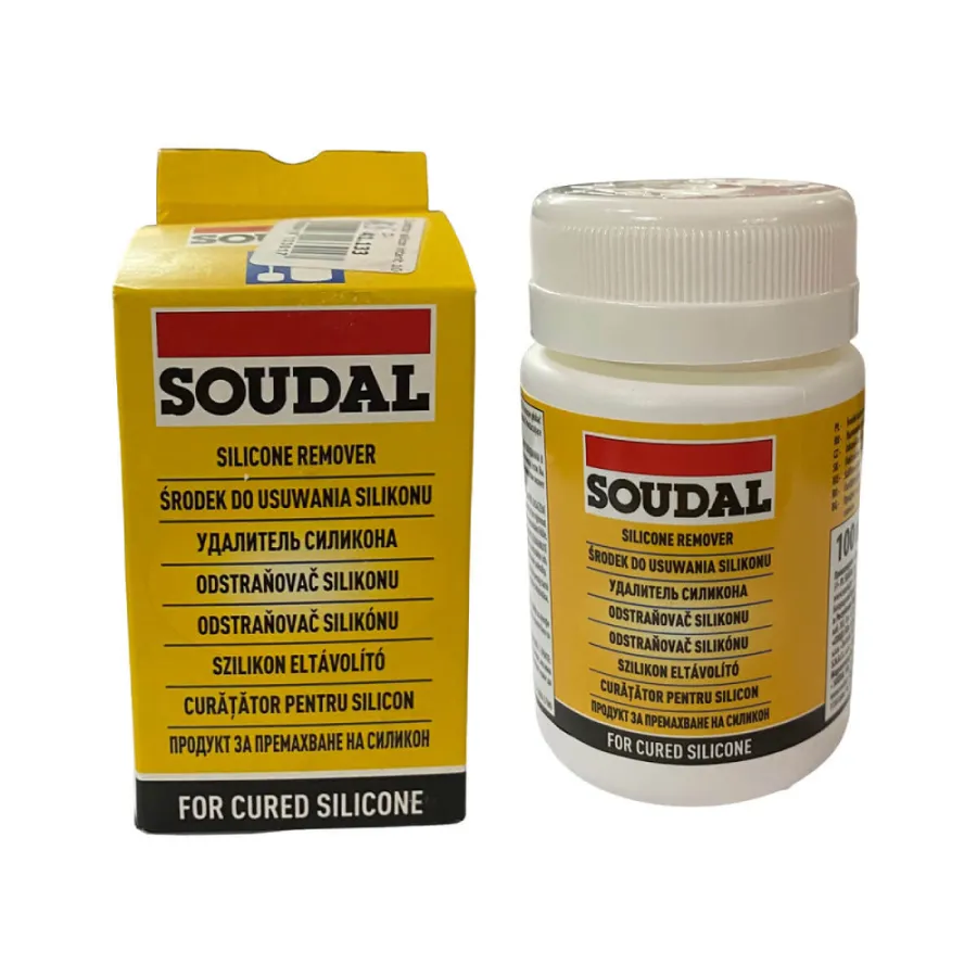 Удалитель силикона SOUDAL (100мл) (уп.12 шт)