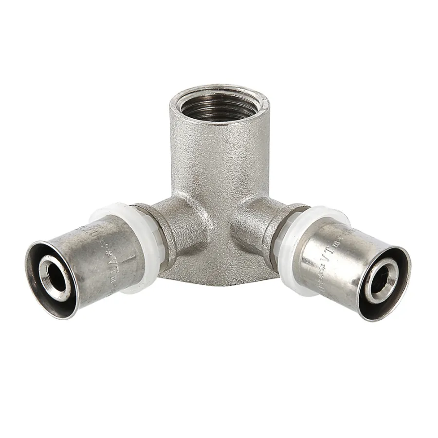 Водорозетка пресс проходная Valtec 20х1/2" (VTm.234.N.200420)