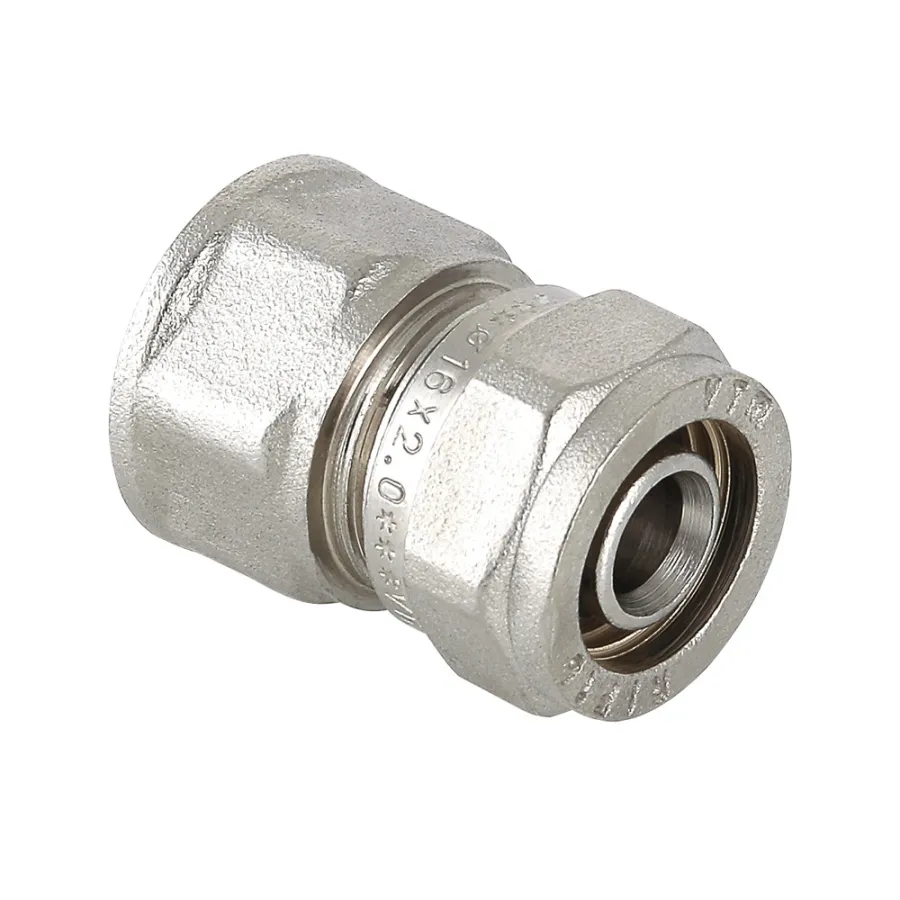 Соединитель обжимной Valtec с переходом на вн. р. 16х1/2" (VTm.302.N.001604)