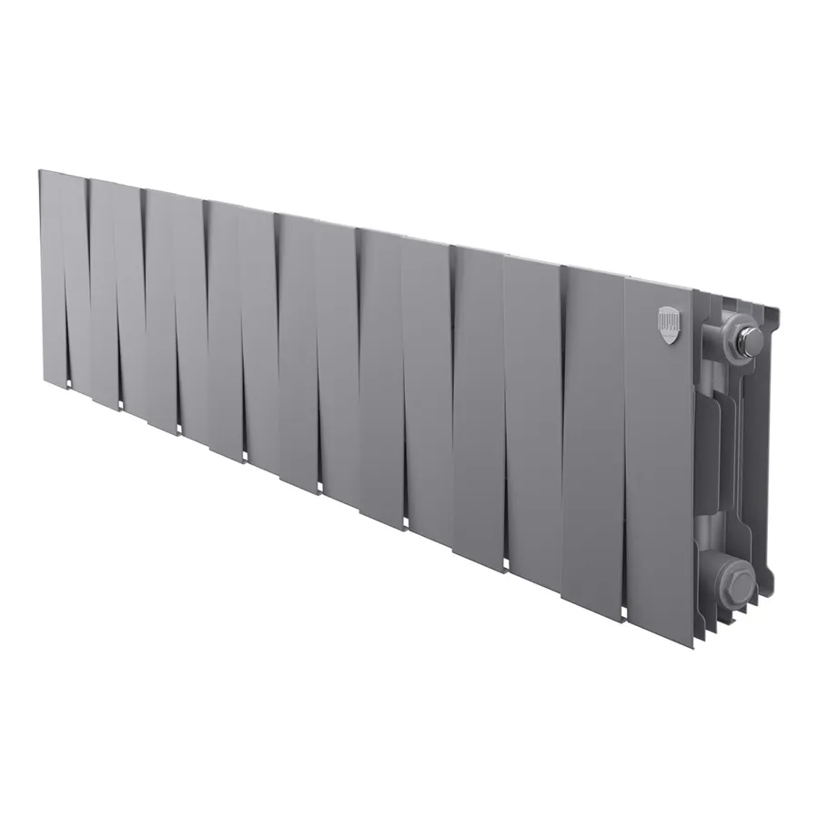 Радиатор биметаллический Royal Thermo PianoForte 200 Серебристый - 16 секц.