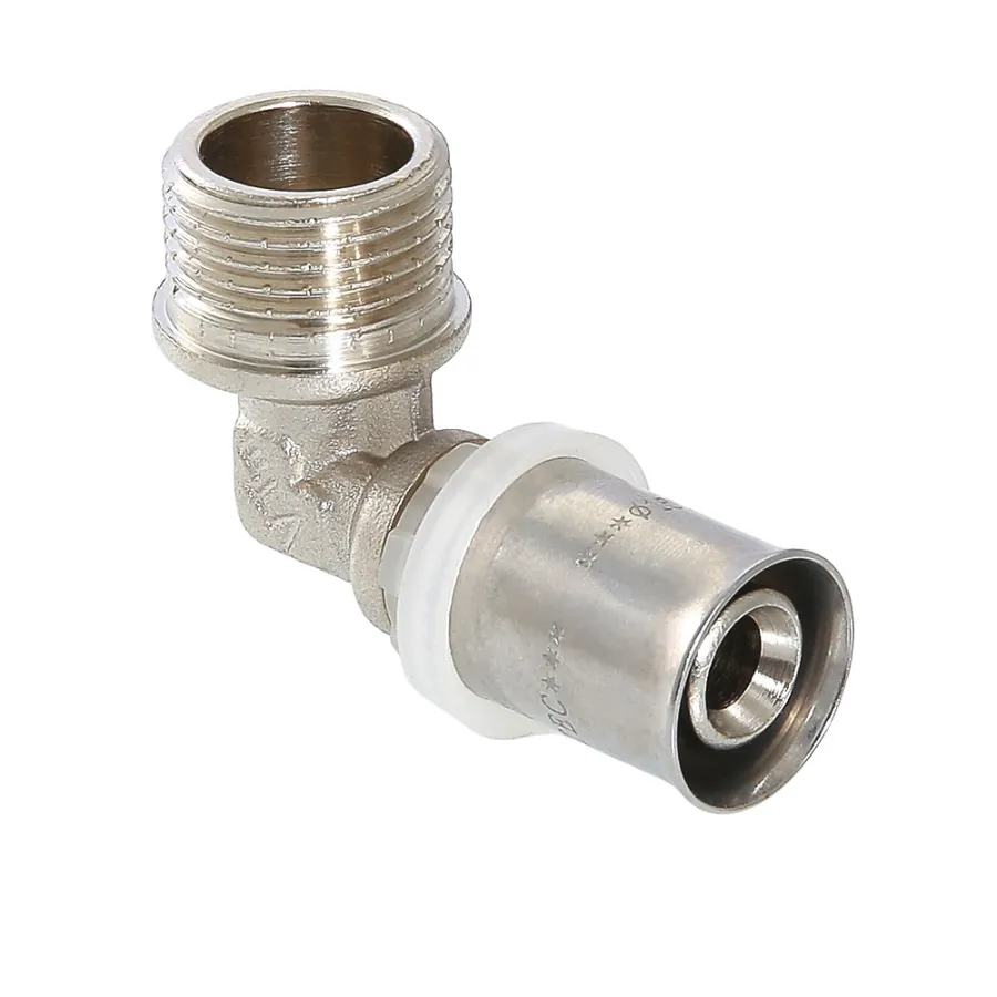 Угольник Valtec пресс с переходом на нар. р. 26х3/4" (VTm.253.N.002605)