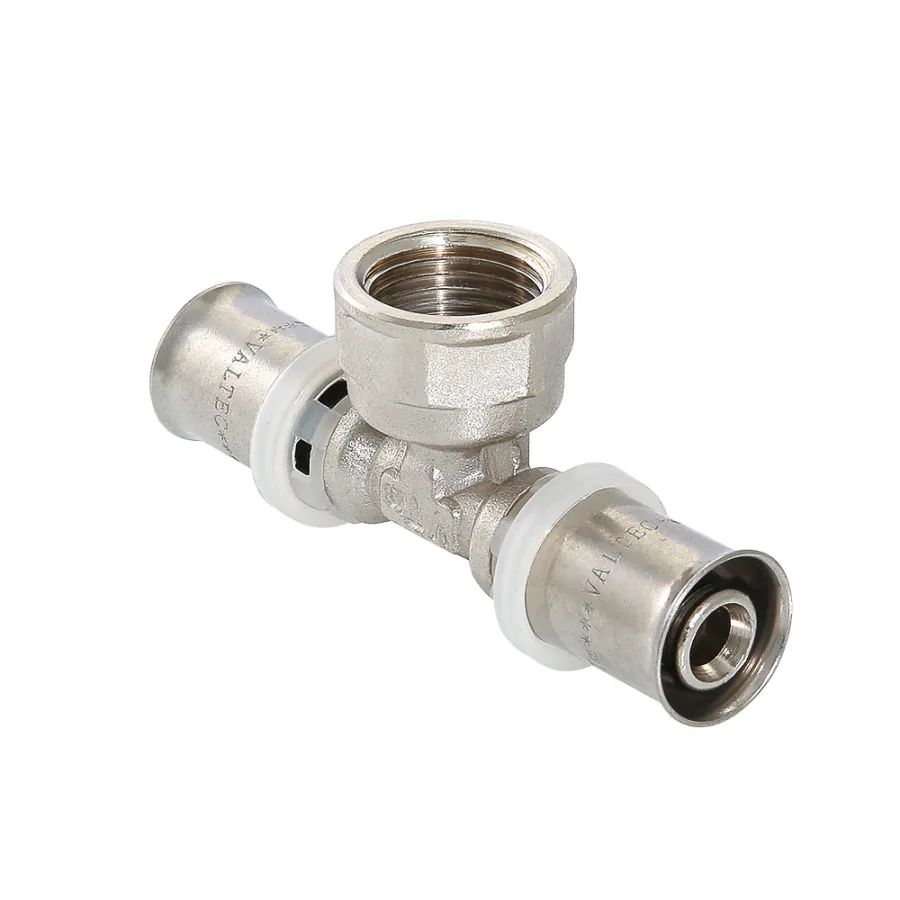 Тройник-пресс с переходом на внутреннюю резьбу 26х3/4"х26 Valtec VTm.232.N.260526