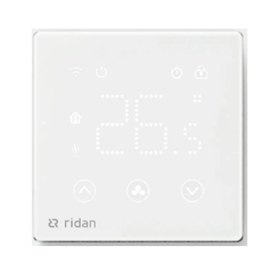 Термостат комнатный РИДАН RSmart-SW с Wi-Fi подключением 230V, белый