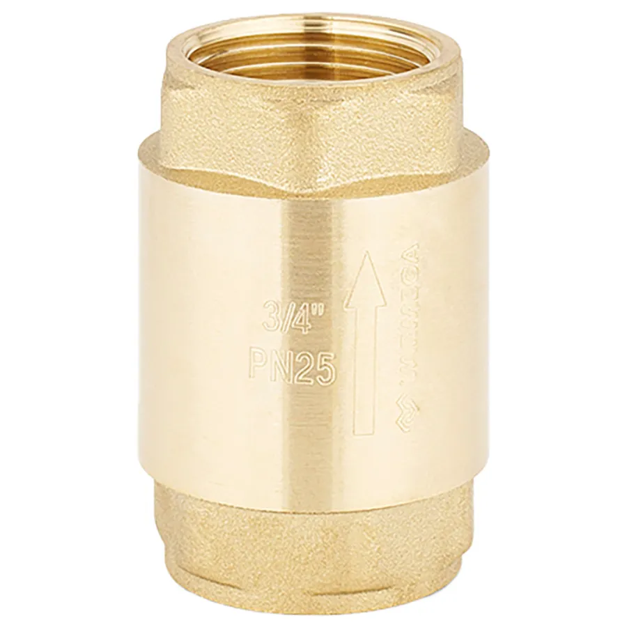 Клапан обратный VARMEGA с латунным седлом VMCV01, 3/4"