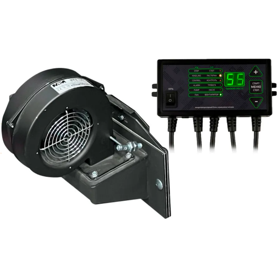 Комплект автоматики ZOTA TurboSet для котлов Тополь-ВК 16, 22, 32 Тополь-М 14, 20, 30