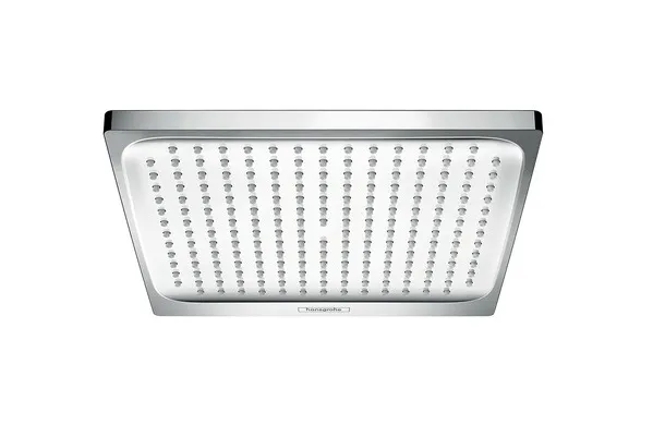 Верхний душ Hansgrohe Crometta E 240 1jet, квадратный, хром (26726000)
