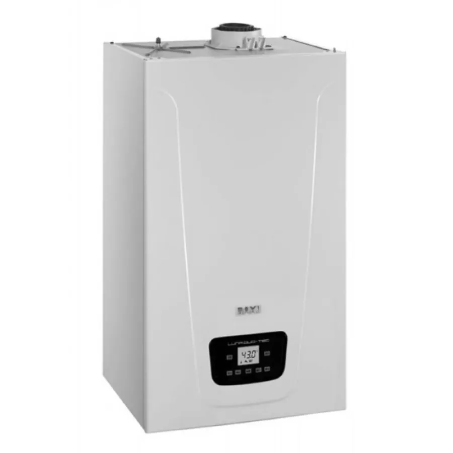 Котел газовый BAXI LUNA DUO-TEC E 24 конденс., настенный, 2 конт., закр.кам.сгор.