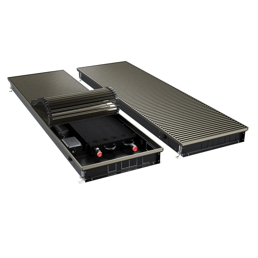 Конвектор внутрипольный Royal Thermo ATRIUM TURBO-80/400/2700-DG-U-DB