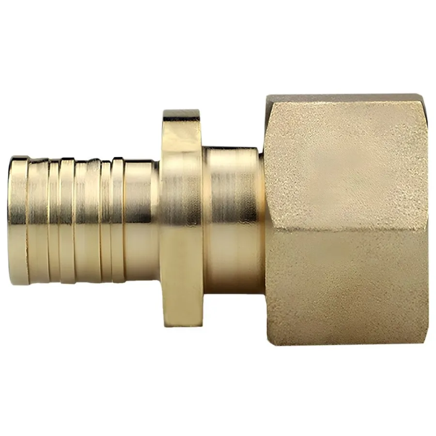 Муфта VARMEGA Slide-fit переходная (переходник) ВР, 32х1", аксиальная, латунь, VM51319