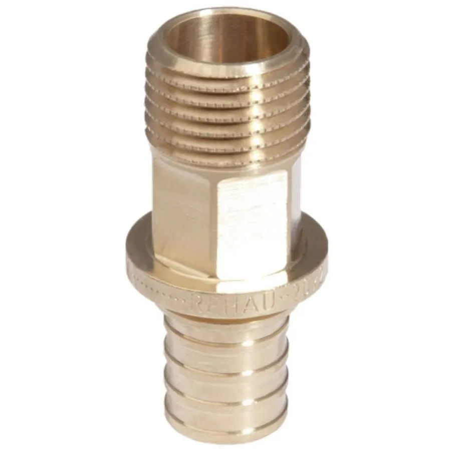 Переходник REHAU НР 16-1/2" RX+, бронза