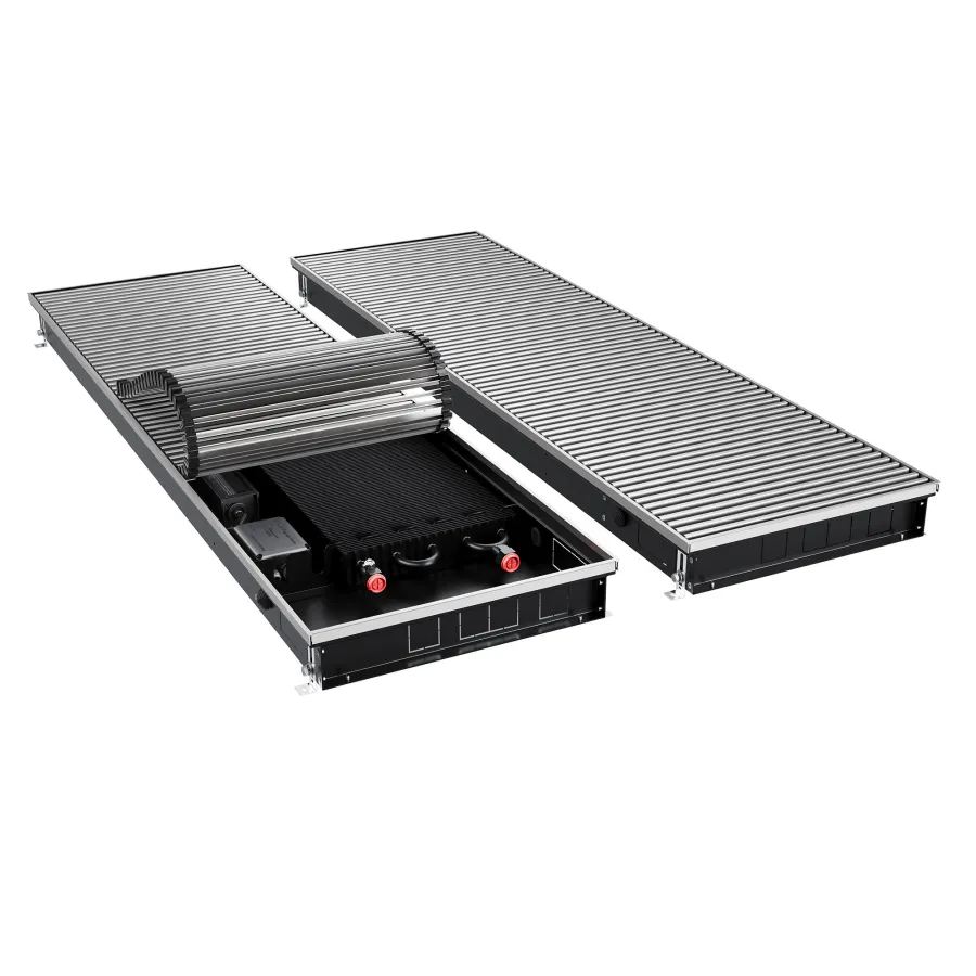 Конвектор внутрипольный Royal Thermo ATRIUM TURBO-80/400/2500-DG-U-NA