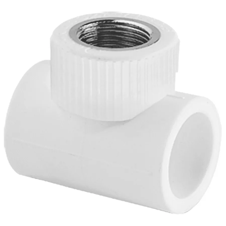 Тройник TEBO бел. PP-R комб. 25х1/2" ВР (20/100), арт. 030040305